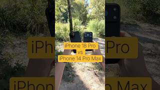 Comparatif de qualité vidéo iPhone 18 Pro vs iPhone 14 Pro Max 📱