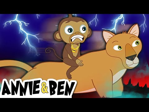 Animal Cartoon For Kids | The Hollywood Lion | Annie And Ben