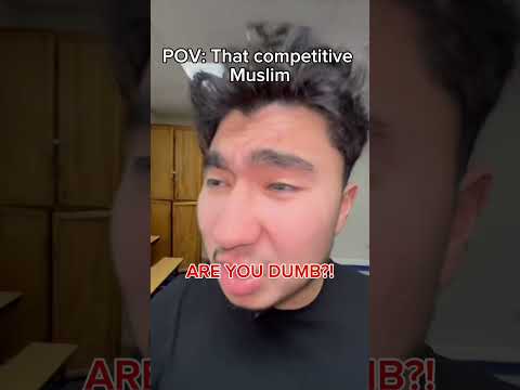 Competitive muslim crashes out #shorts 