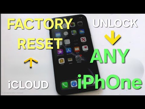 Factory Reset Any iPhone iCloud Locked to Owner Unlock