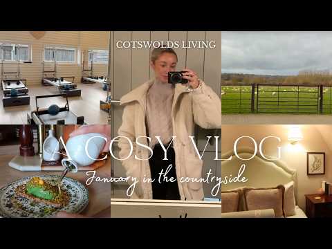 A COSY, SLOW, JANUARY VLOG FROM THE ENGLISH COUNTRYSIDE 🐑 ❄️🕯️ Winter in the Cotswolds