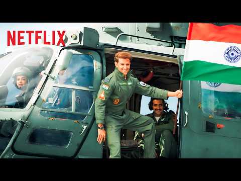 Hrithik Roshan &amp; Deepika Padukone’s MOST Powerful, Proud &amp; Patriotic Scene EVER &#127470;&#127475; | Netflix India