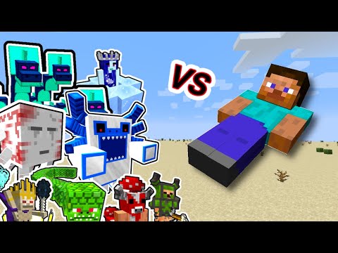 The Boss Vs. Twilight Forest Monsters in Minecraft