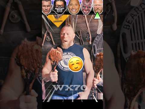 Randy Orton VS Roman Reigns VS The Rock VS The Boogeyman VS Brock Lesnar - Eat😋
