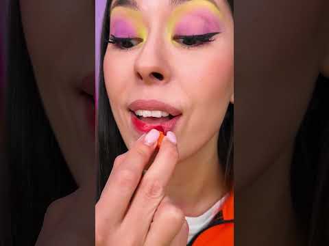 Kejutan menggemaskan di permen kapas yang meleleh 😍💋 #penjara #tantangan