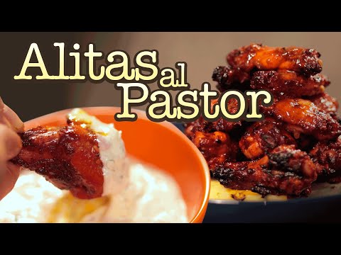 ALITAS marinadas al PASTOR a la parrilla | Munchies Lab