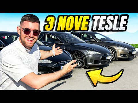 KUPIO SAM 3 TESLA MODEL S - OTVARAM FIRMU!