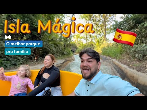 O MELHOR PARQUE DA ESPANHA 🇪🇸 - Isla Mágica
