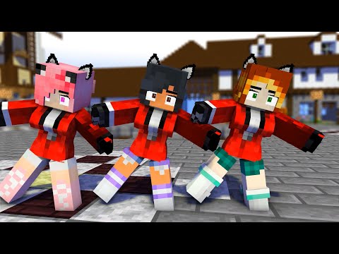 first meet aphmau red sun suit and friends - minecraft animation