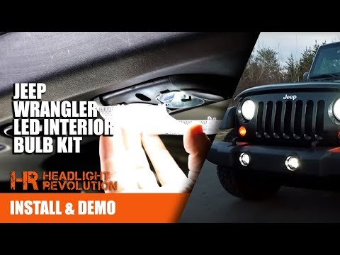 Jeep Wrangler (JK) 07-18 LED Front Dome Light Upgrade | HR