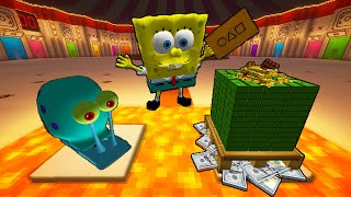Who to save a FRIEND or a TREASURE? Squid Game in Minecraft: The MOVIE!