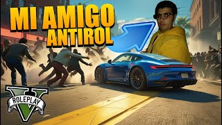 Descubro Que Mi Amigo Antirol Tiene Un Problema Mental En GTA 5 Roleplay