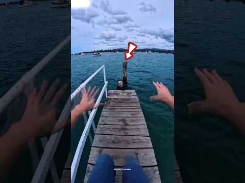 ছেলেটি খাম্বাতে লাফ দিতে গিয়ে মহাবিপদে পড়ে যায়..😓😓#shorts #viral #facts