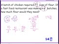 Exploring Multistep Fraction Operations