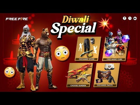 গেমে নতুন ইভেন্ট আসছে 💥 সবাই ফ্রি পাবে 🤯 Diwali Event Rewards 2024 | Free Fire New Event | bd server