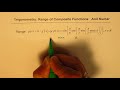 Composite Functions and Their Ranges