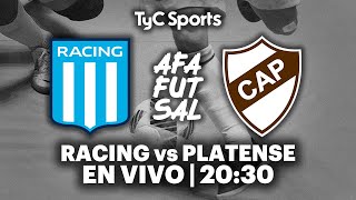 EN VIVO 🔴 RACING vs PLATENSE | Futsal AFA - Primera División - Femenino