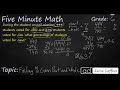Understanding Election and Percentage Problems