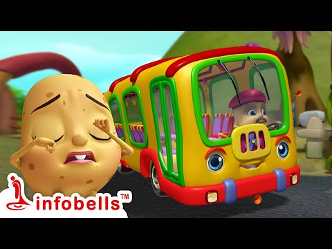 బస్సులో పాప ఎందుకు ఏడుస్తోంది - Bus Song | Telugu Rhymes for Children | Infobells #telugurhymes
