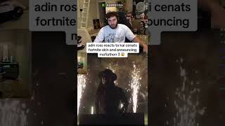 ADIN ROSS REACTS TO KAI CENAT ANNOUNCING MAFIATHON 3 🔥 #adinross #shorts