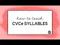 Understanding Silent E Syllables