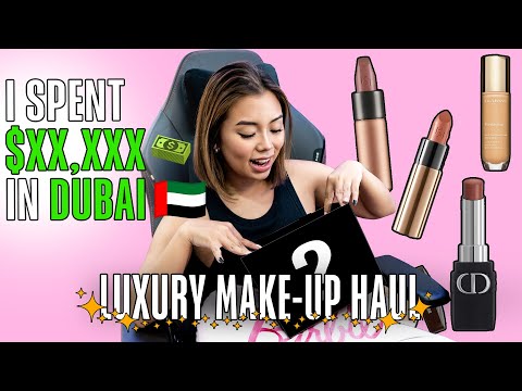 LUXURY MAKEUP HAUL IN UAE
