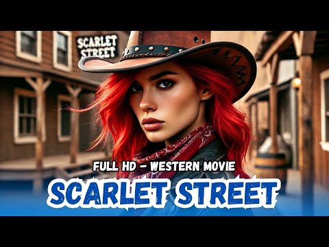 Scarlet Street - 1945 | Cowboy and Western Movies 🤠