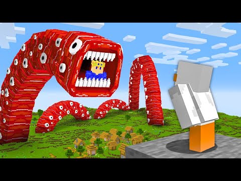 Je l'ai PIÉGÉ avec le TRAIN EATER sur Minecraft !