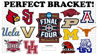 2026 March Madness Predictions.. Perfect Bracket Attempts!
