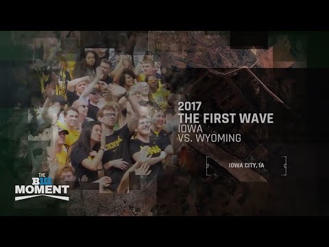 YouTube video thumbnail: The First Wave: The Story Behind Iowa Football's Tradition