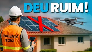 Instalou mais PLACAS SOLARES sem avisar? A FISCALIZAÇÃO chegou!
