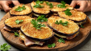 Irresistible Eggplants! Everyone is Crazy About It! Smart Breading, Easy & Delicious Recipe!