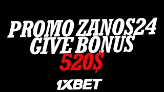 1XBET PROMO CODE for registration . 1XBET FREE BONUS 550$