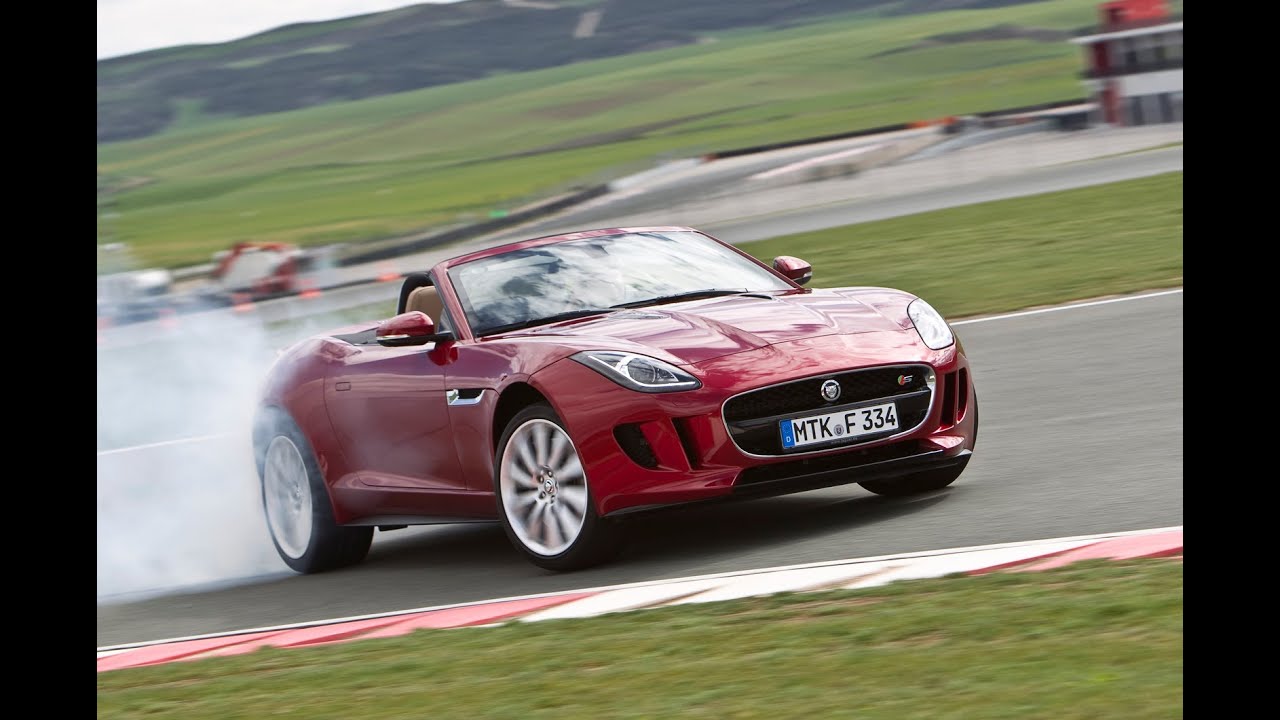 Jaguar F-type driven on road and track - www. autocar. co. uk
