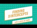 Finding X-Intercepts with the TI-84 Plus CE