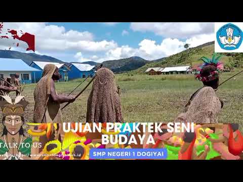 Pentas Praktek Budaya SMP Negeri 1 Dogiyai  2025