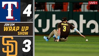 Padres vs Rangers Postgame Wrap Up Show: Rangers 4 Padres 3