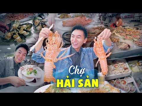 "Ăn sập" Hongkong: CHỢ HẢI SẢN địa phương toàn tôm hùm cua ghẹ |Du lịch ẩm thực HongKong #3