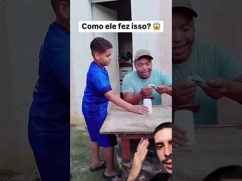 Como será que ele fez isso? 😱