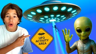 EL Misterio de los ALIEN en el Bosque, con Dani y Evan.