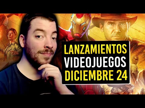 Un BUEN FIN de AÑO? Los LANZAMIENTOS de VIDEOJUEGOS de DICIEMBRE 2024: Indiana Jones, Marvel Rivals