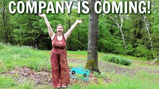 VLOG | baby's first birthday prep, decor haul, gardening & food prep!