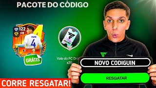 🚨RESGATE AGORA!🤩 NOVO CODIGUIN E VALE DRAFT DE GRAÇA pra TODOS!!!🔥 FC MOBILE 26 