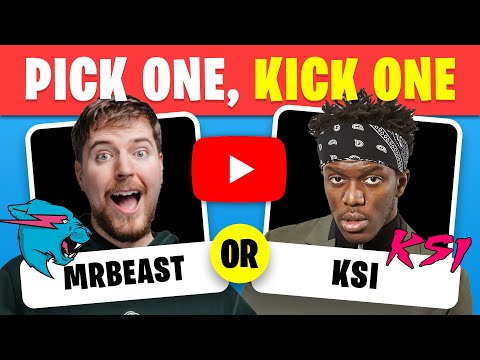 Epic YouTuber Showdown: Pick One, Kick One Hardest Choices