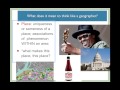 Understanding Regions and Sense of Place