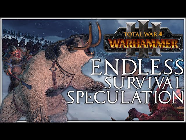 Endless Survival Battle Speculation | Total War Warhammer 3 | Developer Q&A