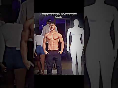 Of course the „mannequin“ is good looking #shorts #pranks #looks #mannequin