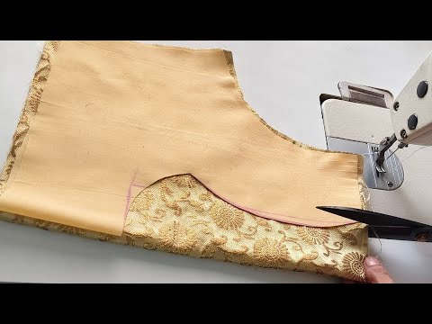 Blouse design.Cutting & stitching. Back neck design. Blouse designs.
