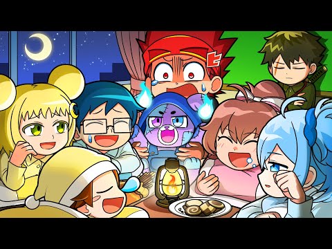 超人小学生の学校お泊り会【アニメ】