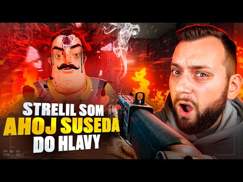 Strelil som Suseda DO HLAVY Jeho Brokovnicou - Ahoj Sused